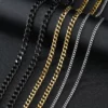 edelstahl-panzerkette-halskette-kette-herren-damen-silber-gold-schwarz-3-5-7-mm